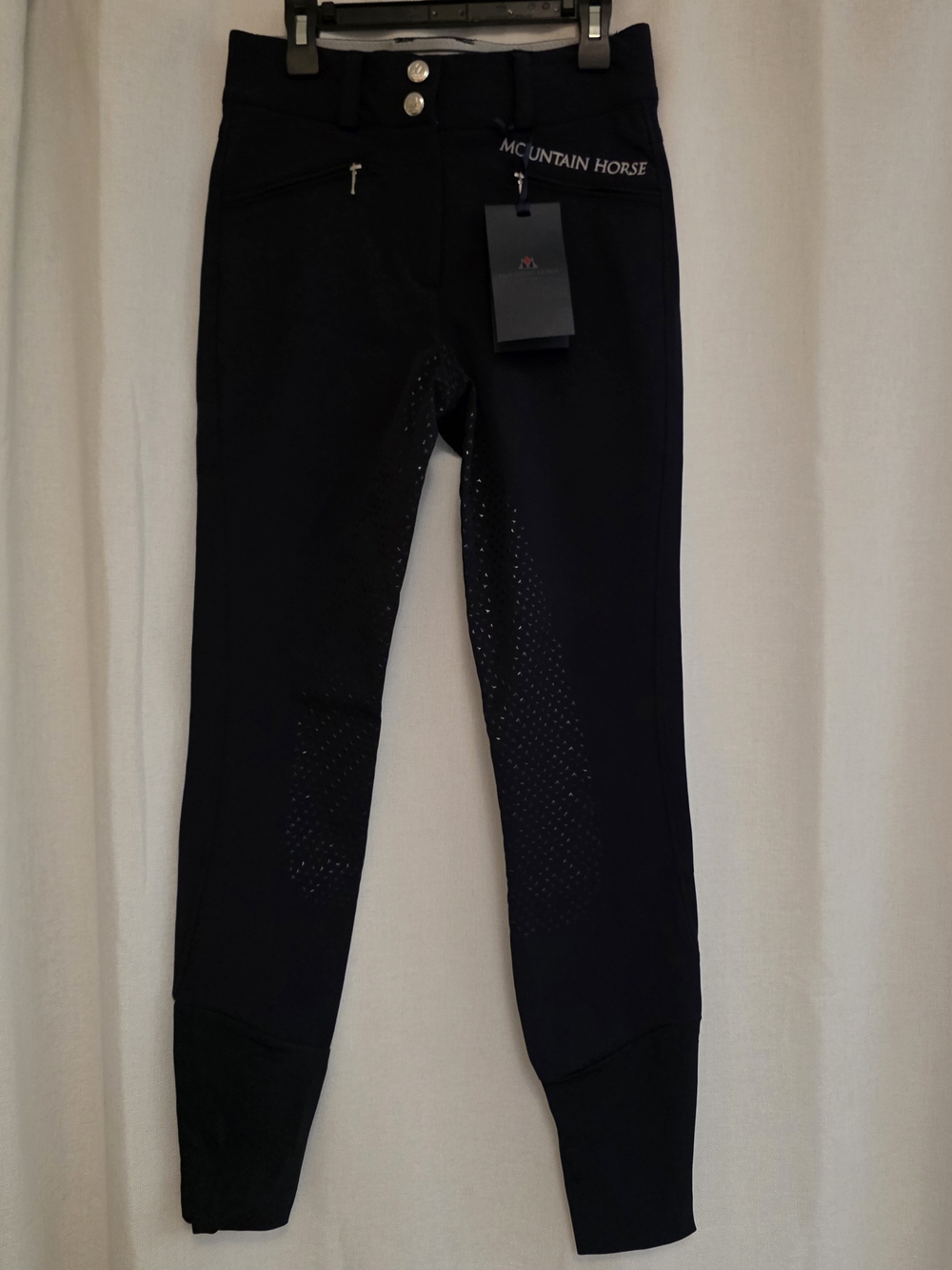 Mountain Horse Black Equestrian Breeches